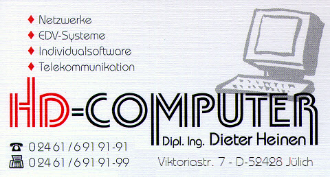 eMail an HD-Computer